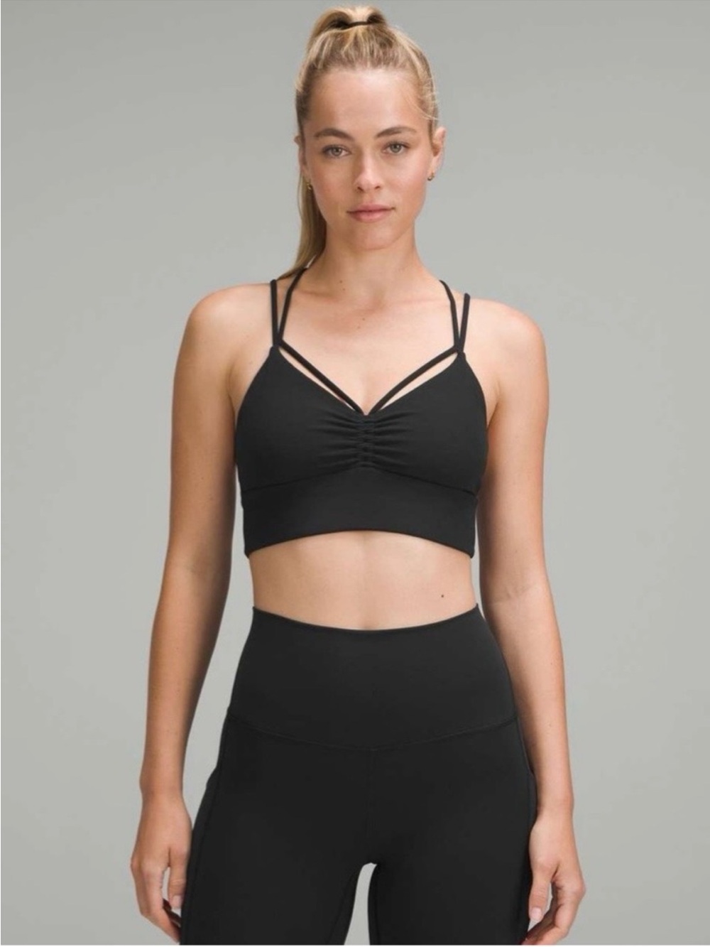 Lululemon Nulu strappy yoga bra